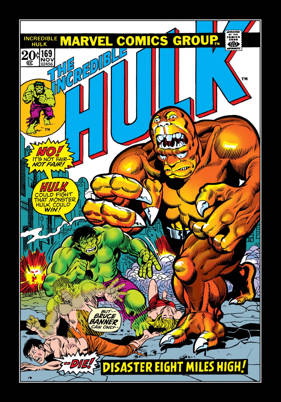 The Incredible Hulk #169 cover