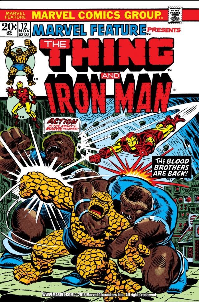 Marvel Feature #12 cover