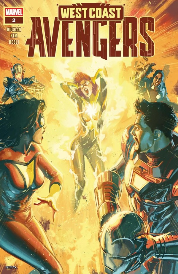 West Coast Avengers #2 cover