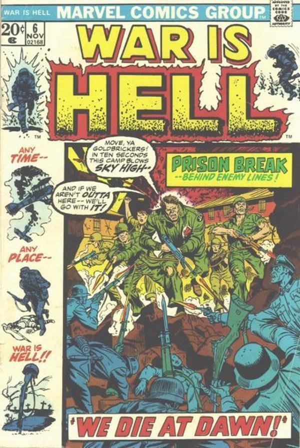 War Is Hell #6 cover
