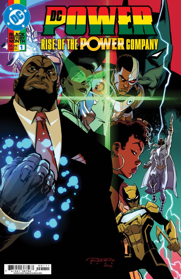 DC Power: Rise of the Power Company #1 cover