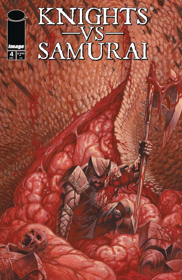 Knights vs Samurai #4 cover