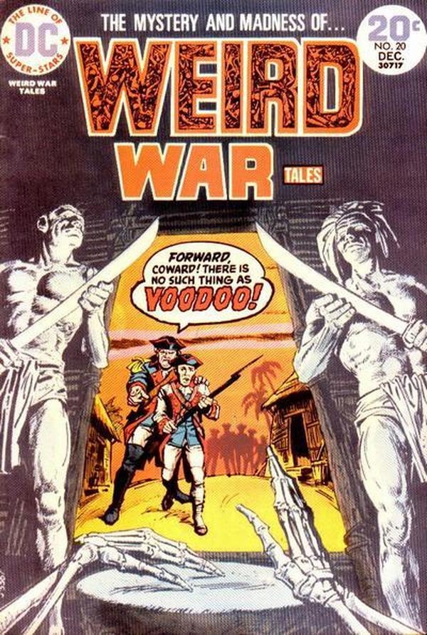 Weird War Tales #20 cover