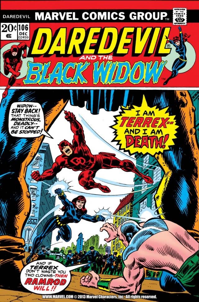Daredevil #106 cover