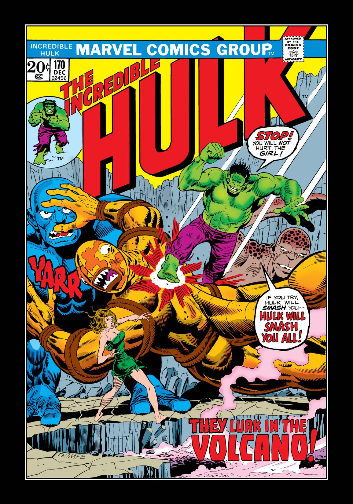 The Incredible Hulk #170 cover