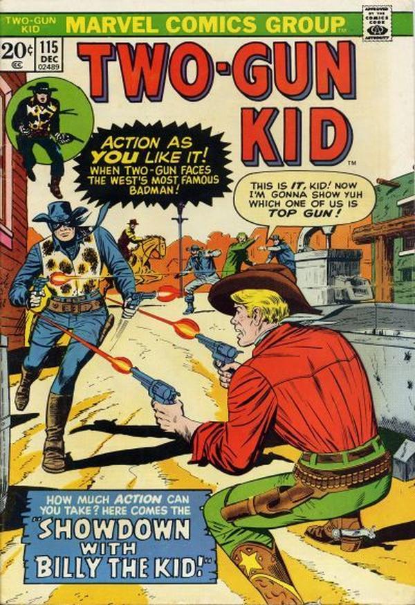 Two Gun Kid #115 cover