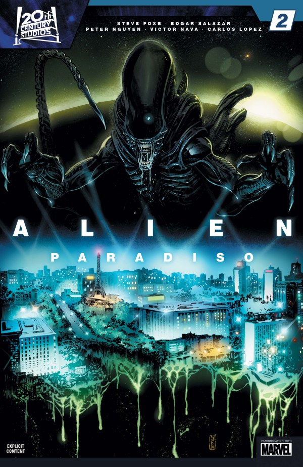 Alien: Paradiso #2 cover