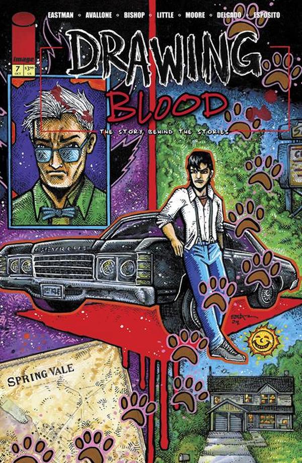 Drawing Blood #7 cover