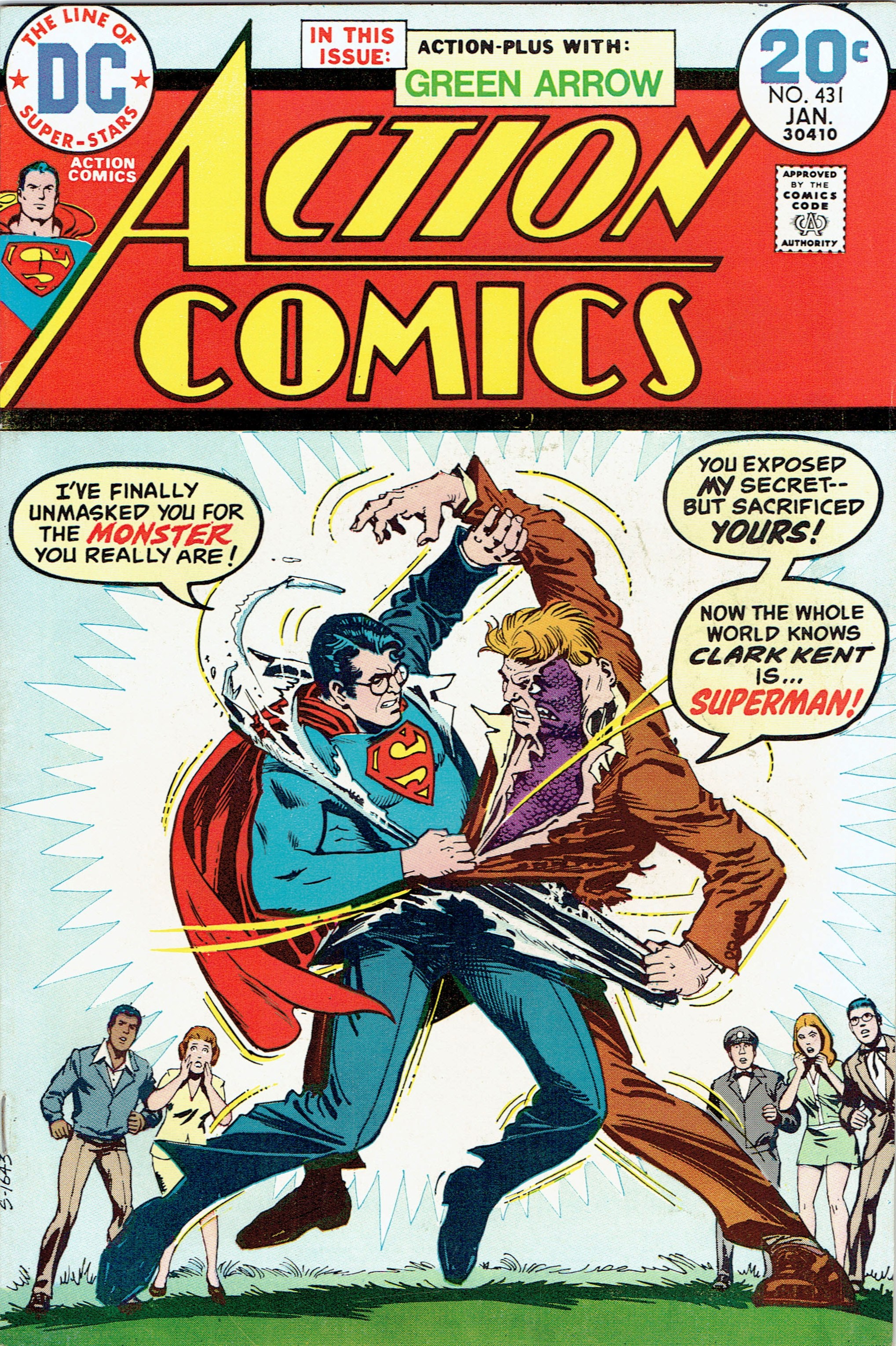 Action Comics #431 cover