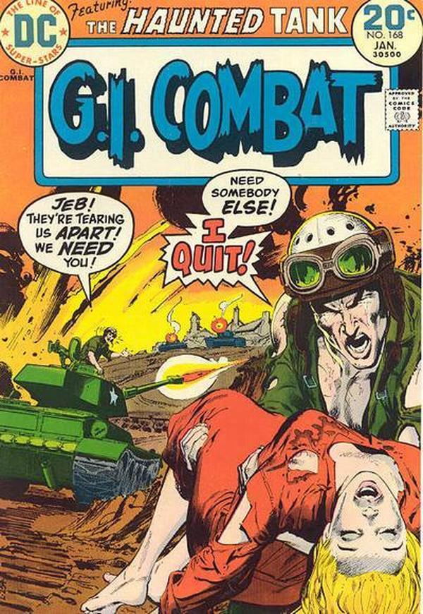 G.I. Combat #168 cover