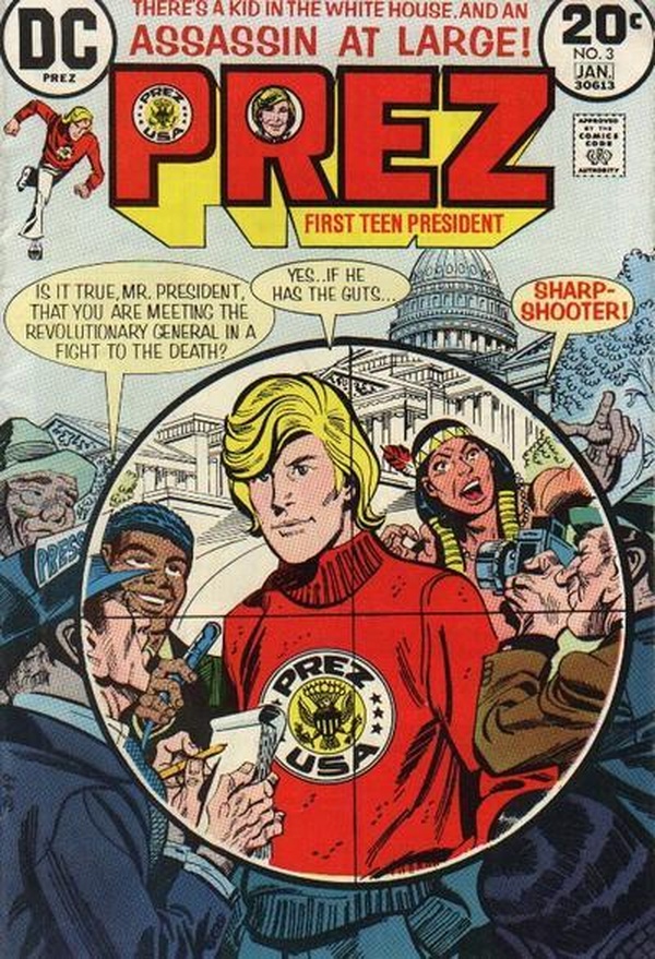 Prez #3 cover