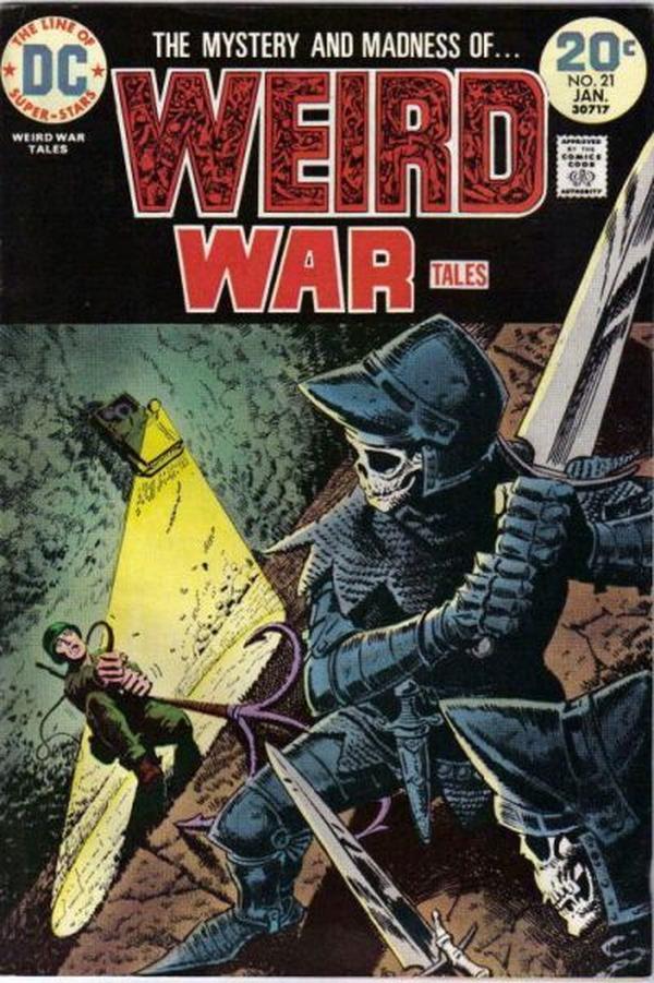 Weird War Tales #21 cover