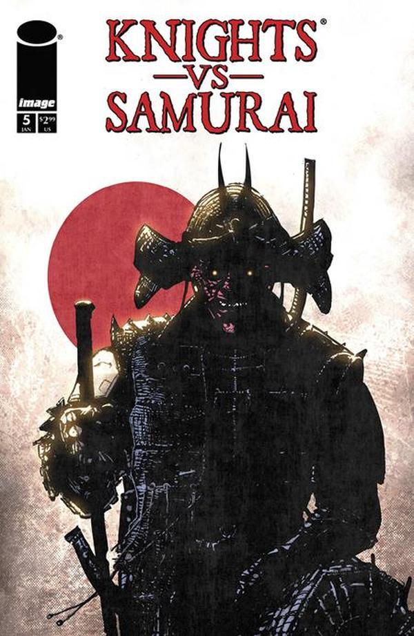 Knights vs Samurai #5 cover