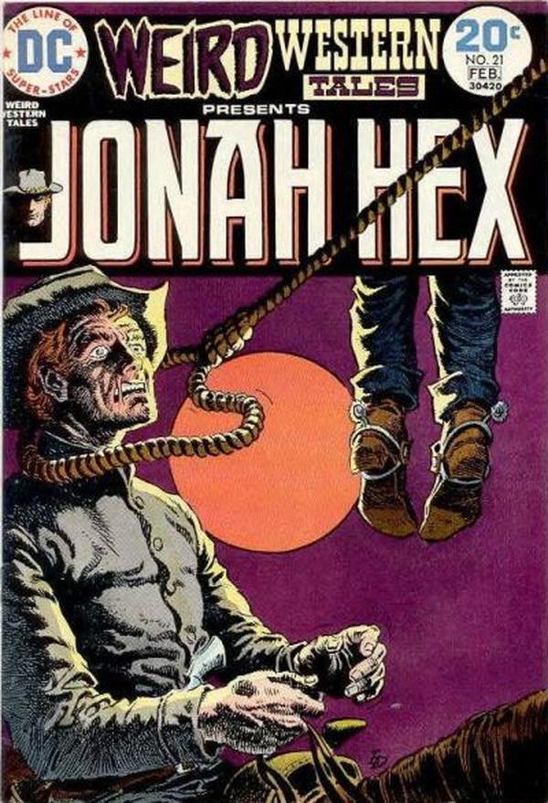 Weird Western Tales #21 cover