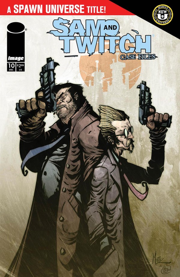 Sam and Twitch: Case Files #10 cover