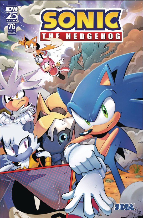 Sonic the Hedgehog #76 cover
