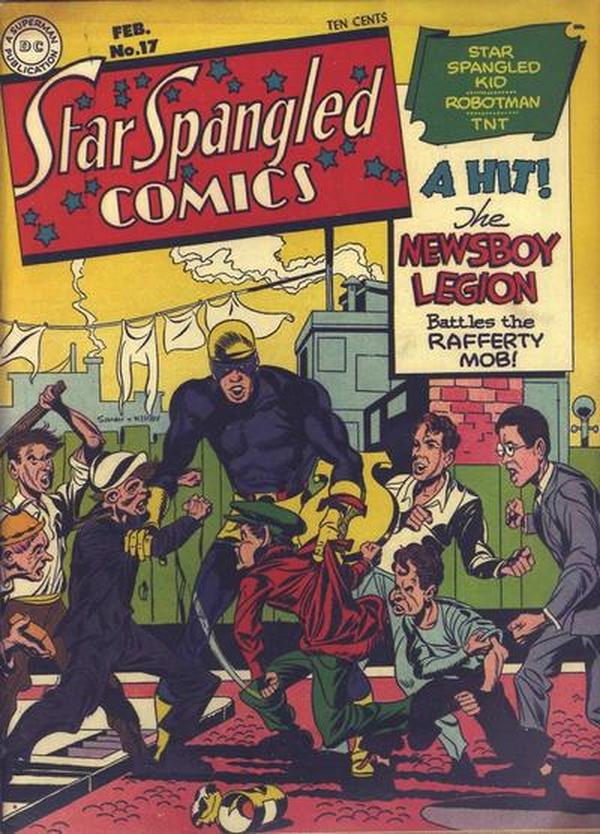 Star Spangled Comics #17 cover