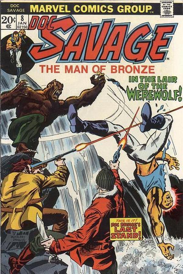 Doc Savage #8 cover
