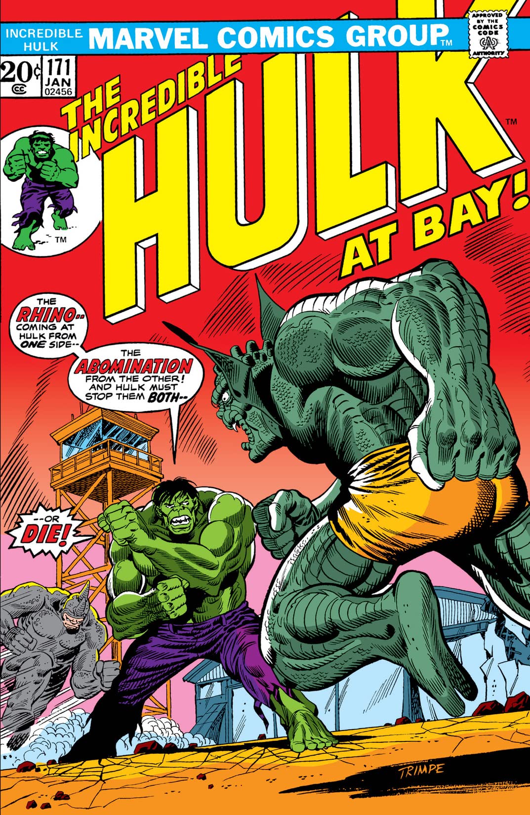 The Incredible Hulk #171 cover
