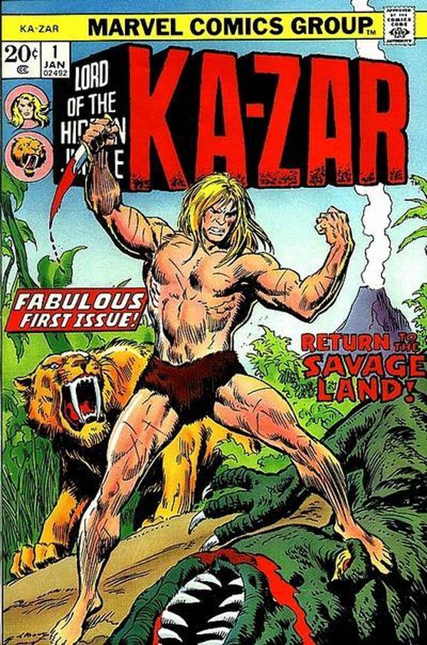 Ka-Zar #1 cover