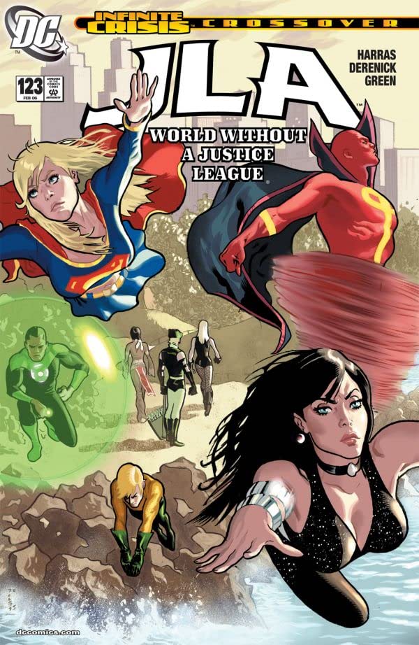 JLA #123 cover