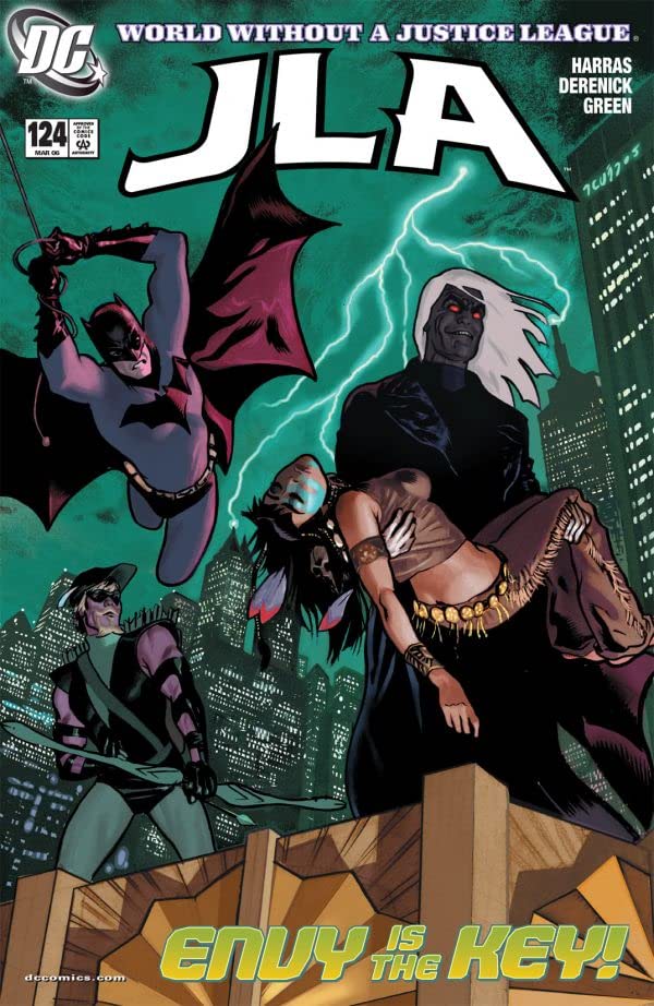 JLA #124 cover