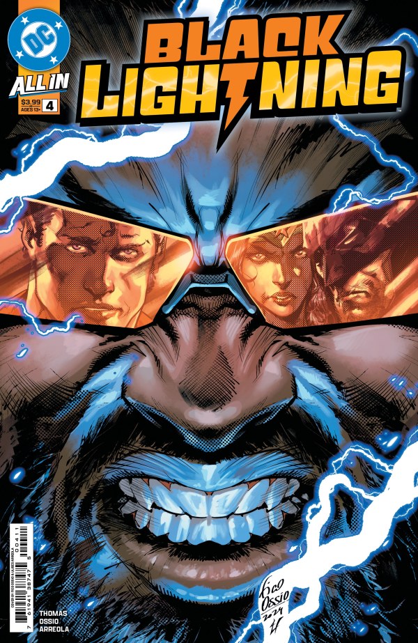Black Lightning #4 cover