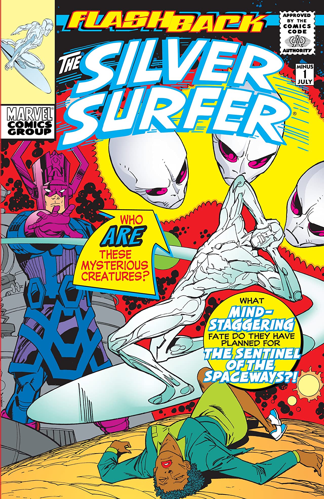 Silver Surfer #-1 cover