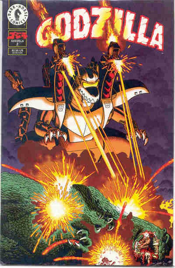 Godzilla #2 cover