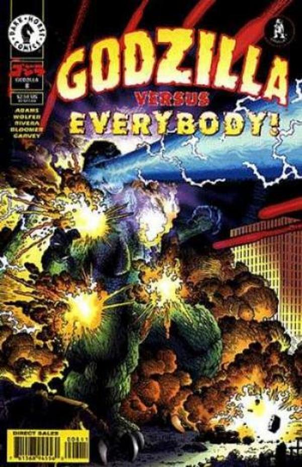 Godzilla #8 cover