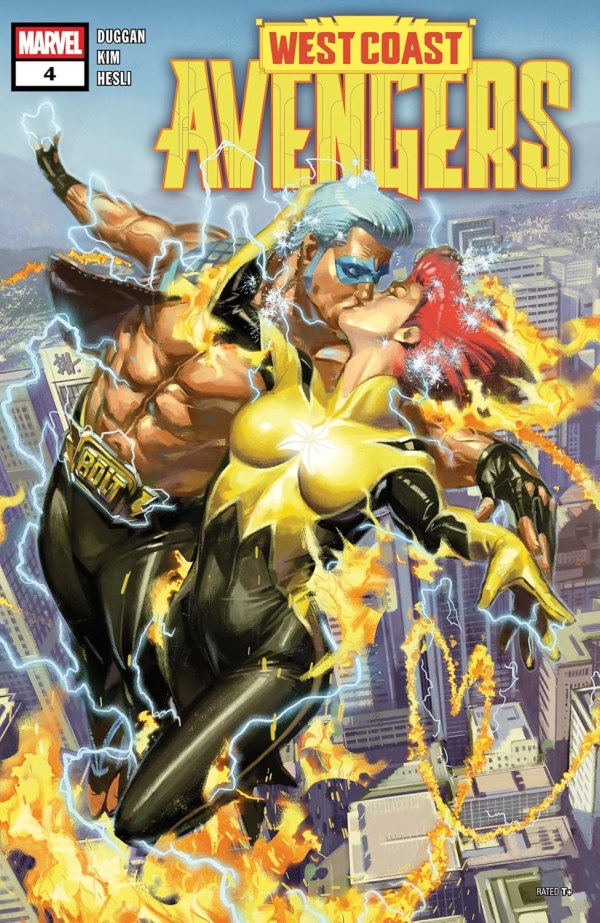 West Coast Avengers #4 cover