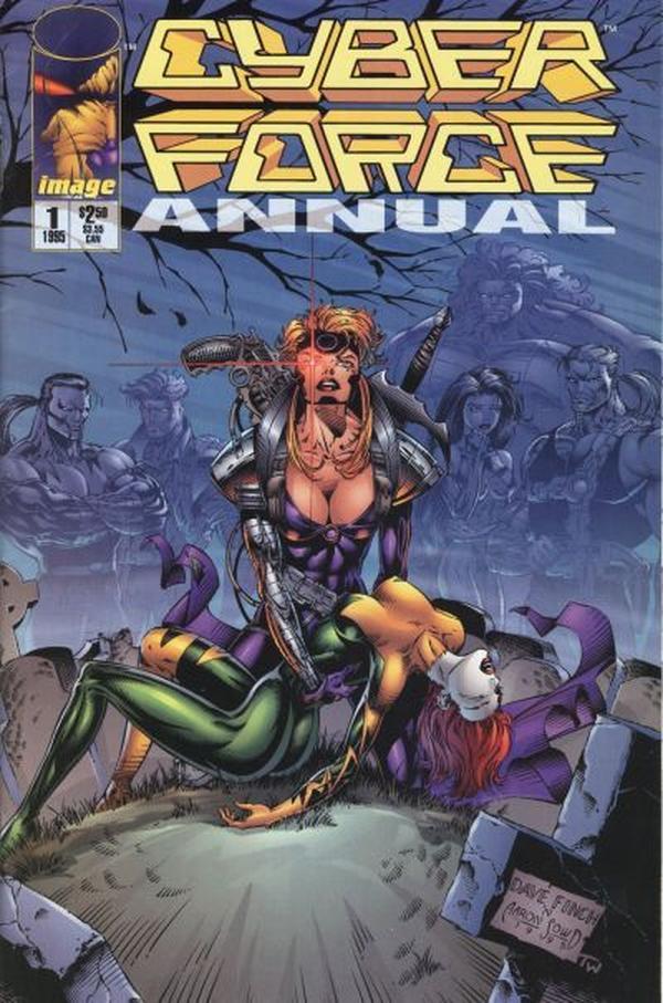 Cyberforce Annual #1 cover