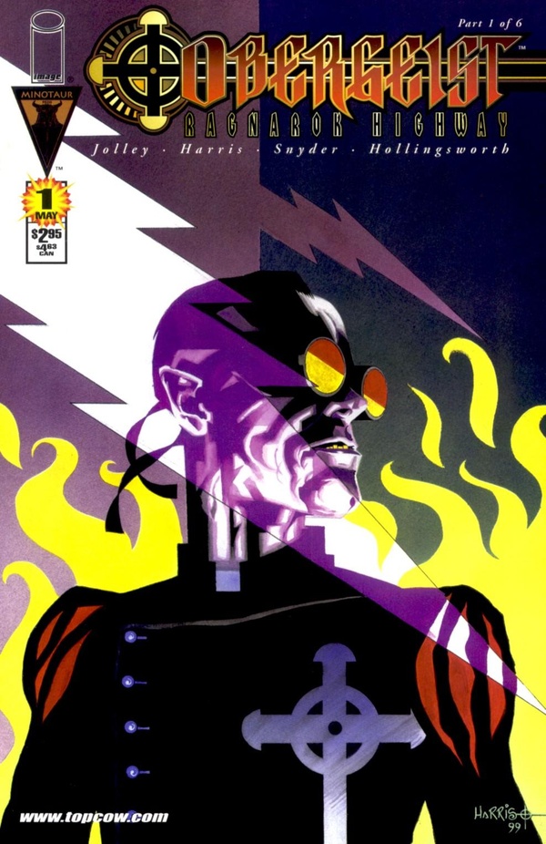 Obergeist: Ragnarok Highway #1 cover