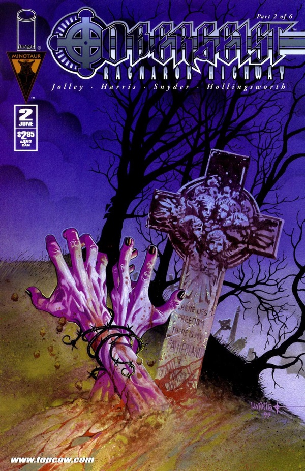 Obergeist: Ragnarok Highway #2 cover