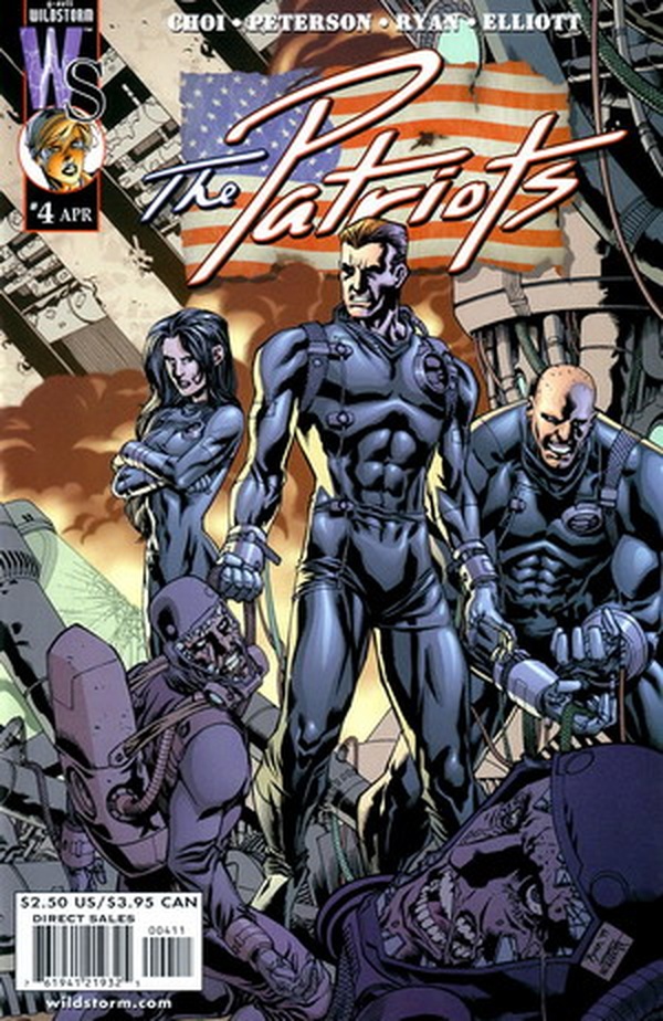 The Patriots #4 cover