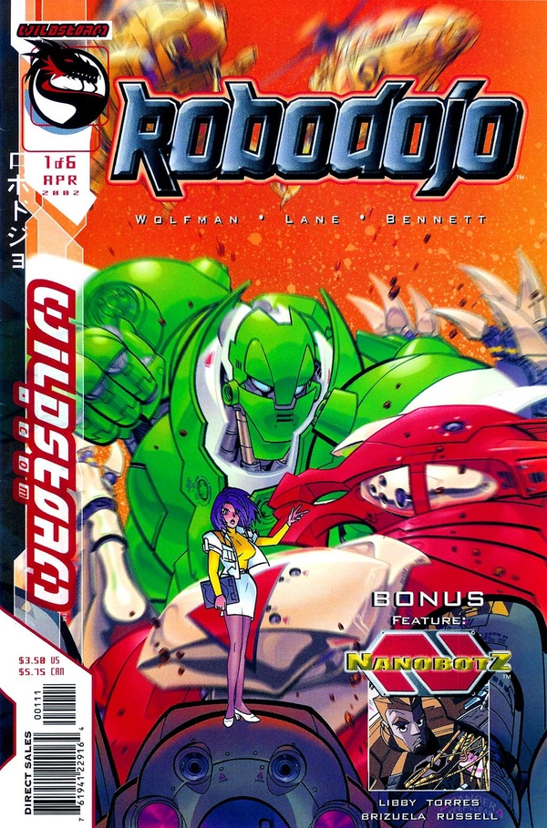 Robo Dojo #1 cover
