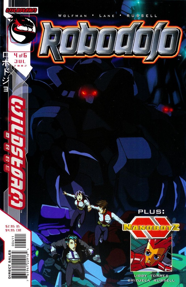 Robo Dojo #4 cover