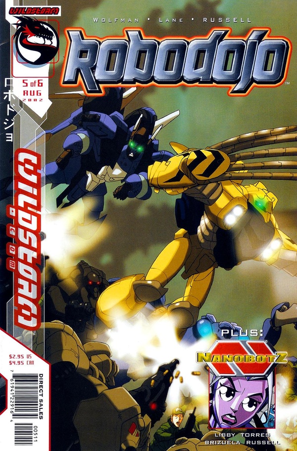 Robo Dojo #5 cover