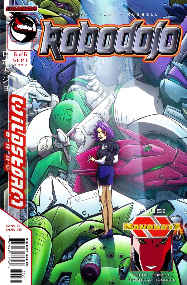 Robo Dojo #6 cover