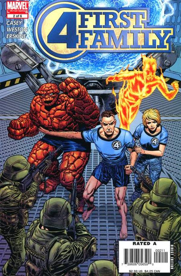 Fantastic Four: First Family #2 cover