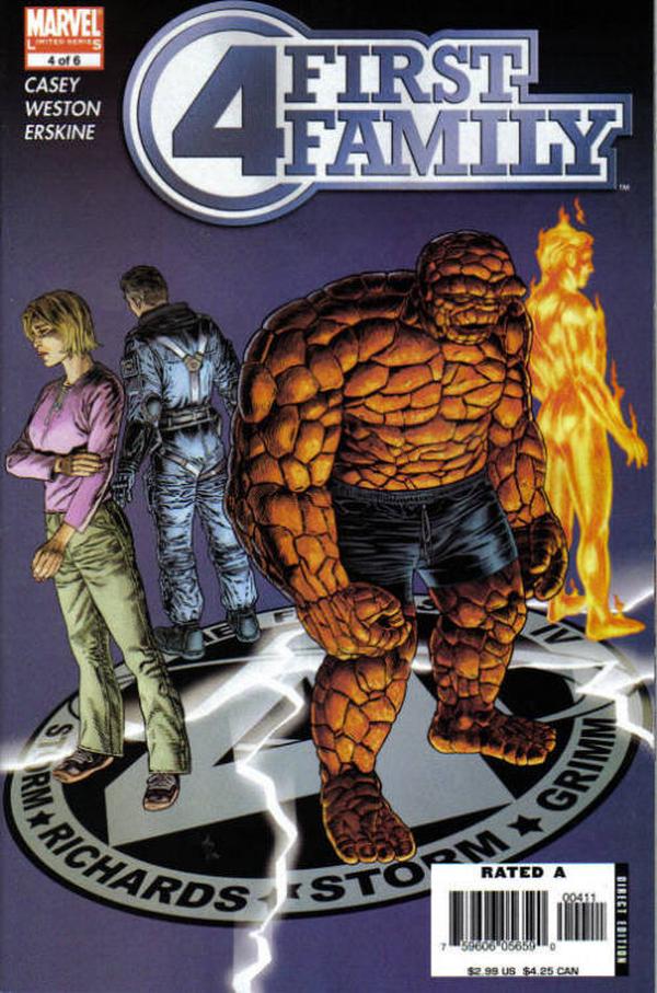 Fantastic Four: First Family #4 cover