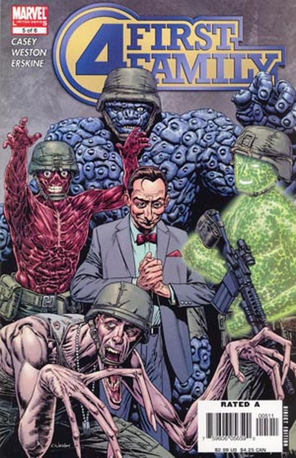 Fantastic Four: First Family #5 cover