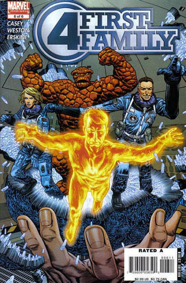 Fantastic Four: First Family #6 cover