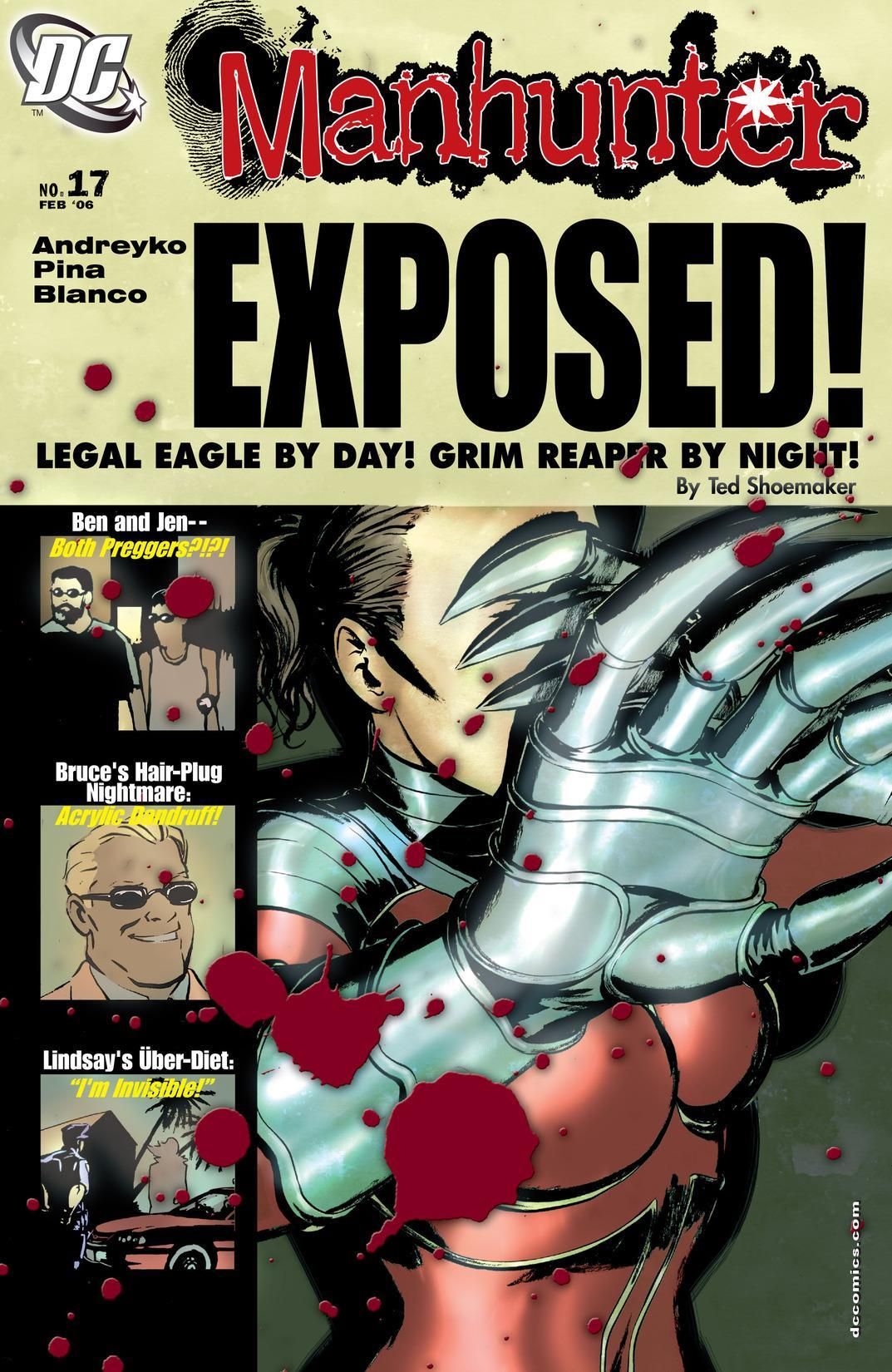 Manhunter #17 cover
