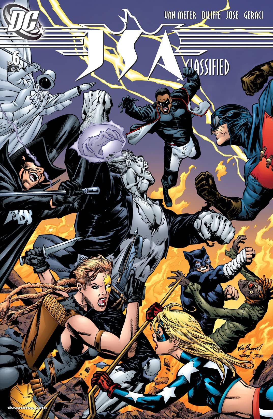 JSA: Classified #6 cover