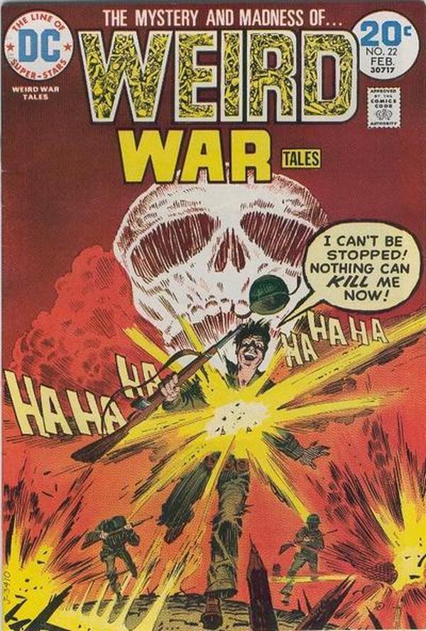 Weird War Tales #22 cover