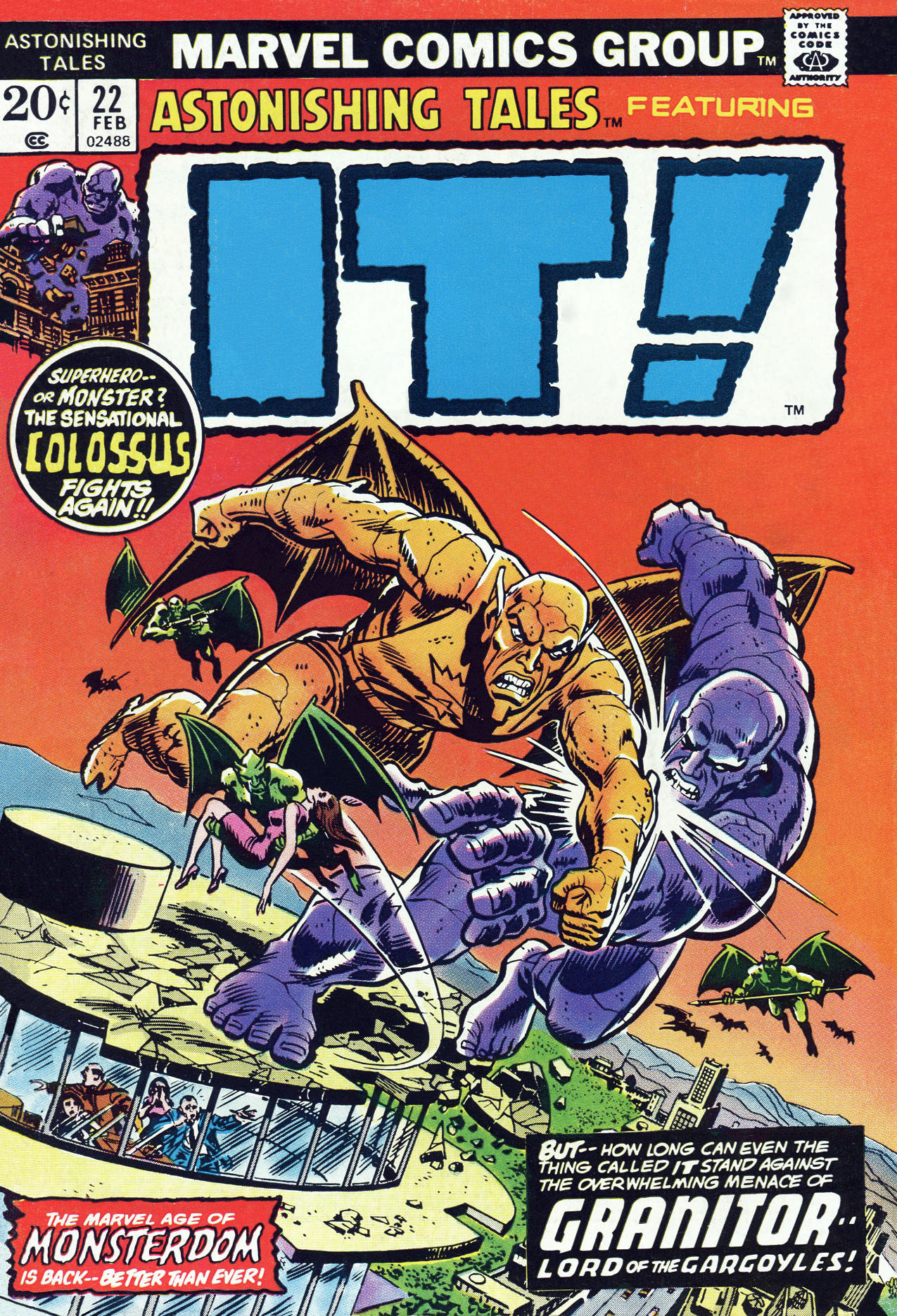 Astonishing Tales #22 cover