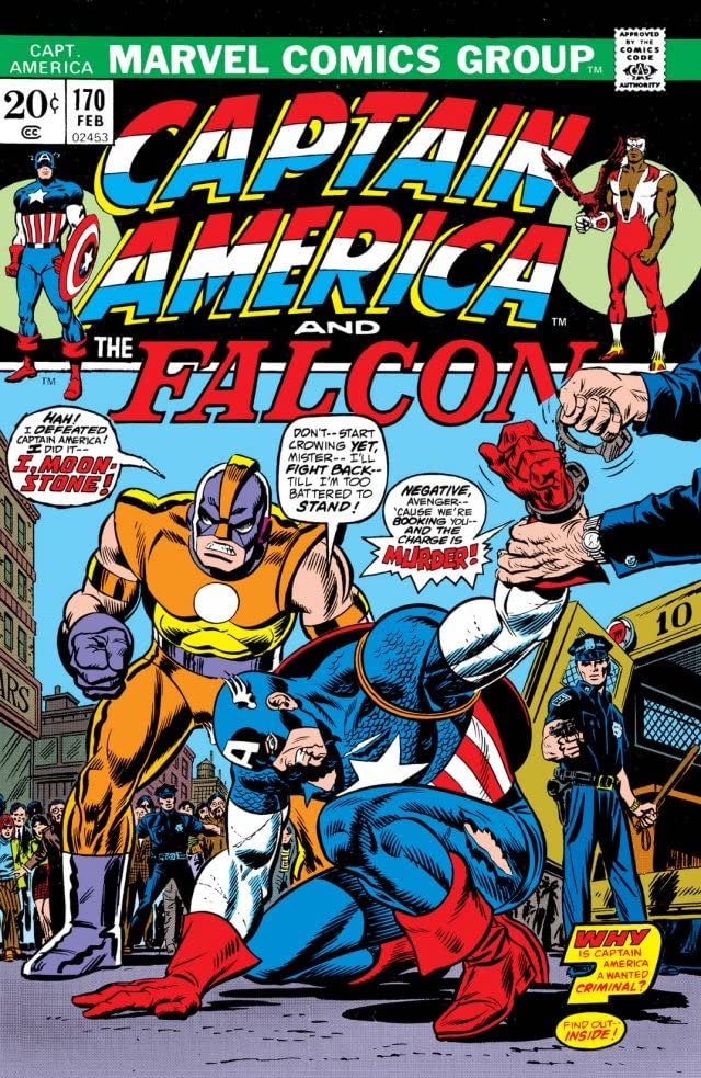 Captain America #170 cover