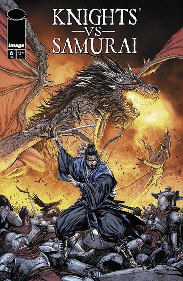 Knights vs Samurai #6 cover