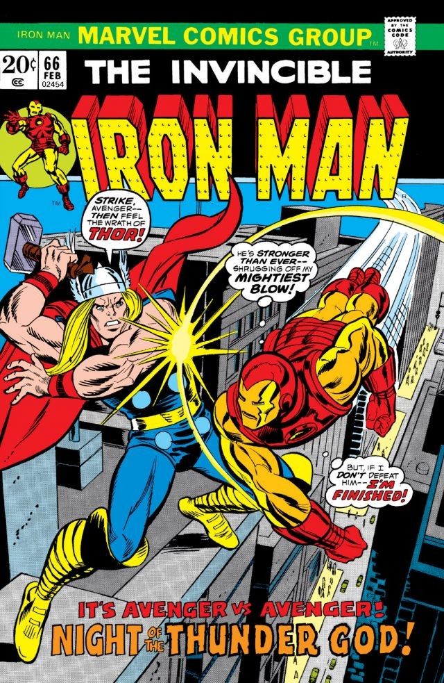 Iron Man #66 cover